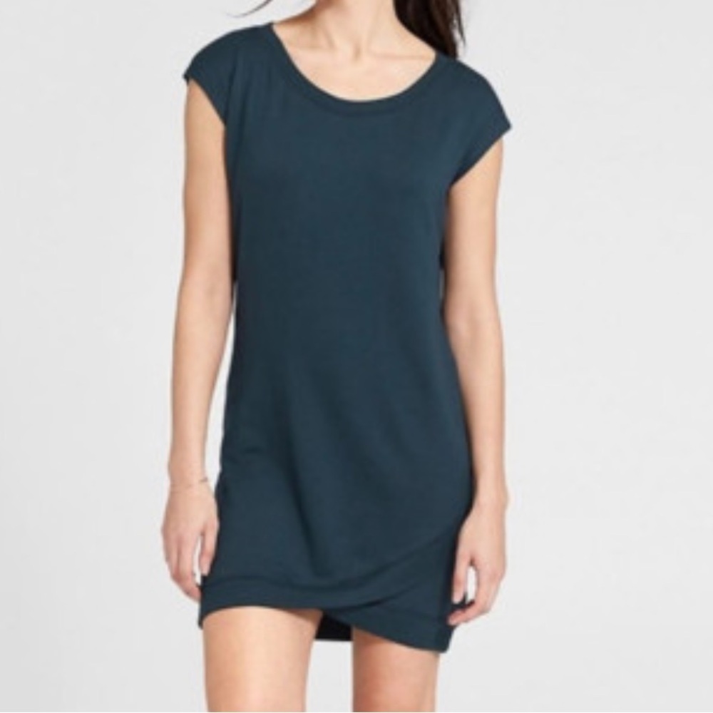 Athleta Criss Cross Hem Dress Tunic Small Soft